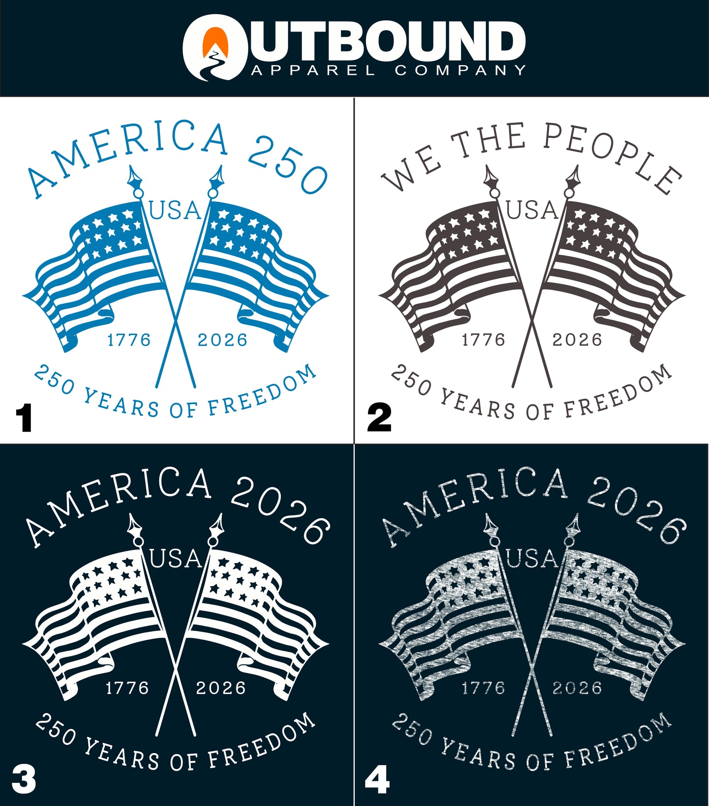 America 250th and 2026 Years of Freedom product