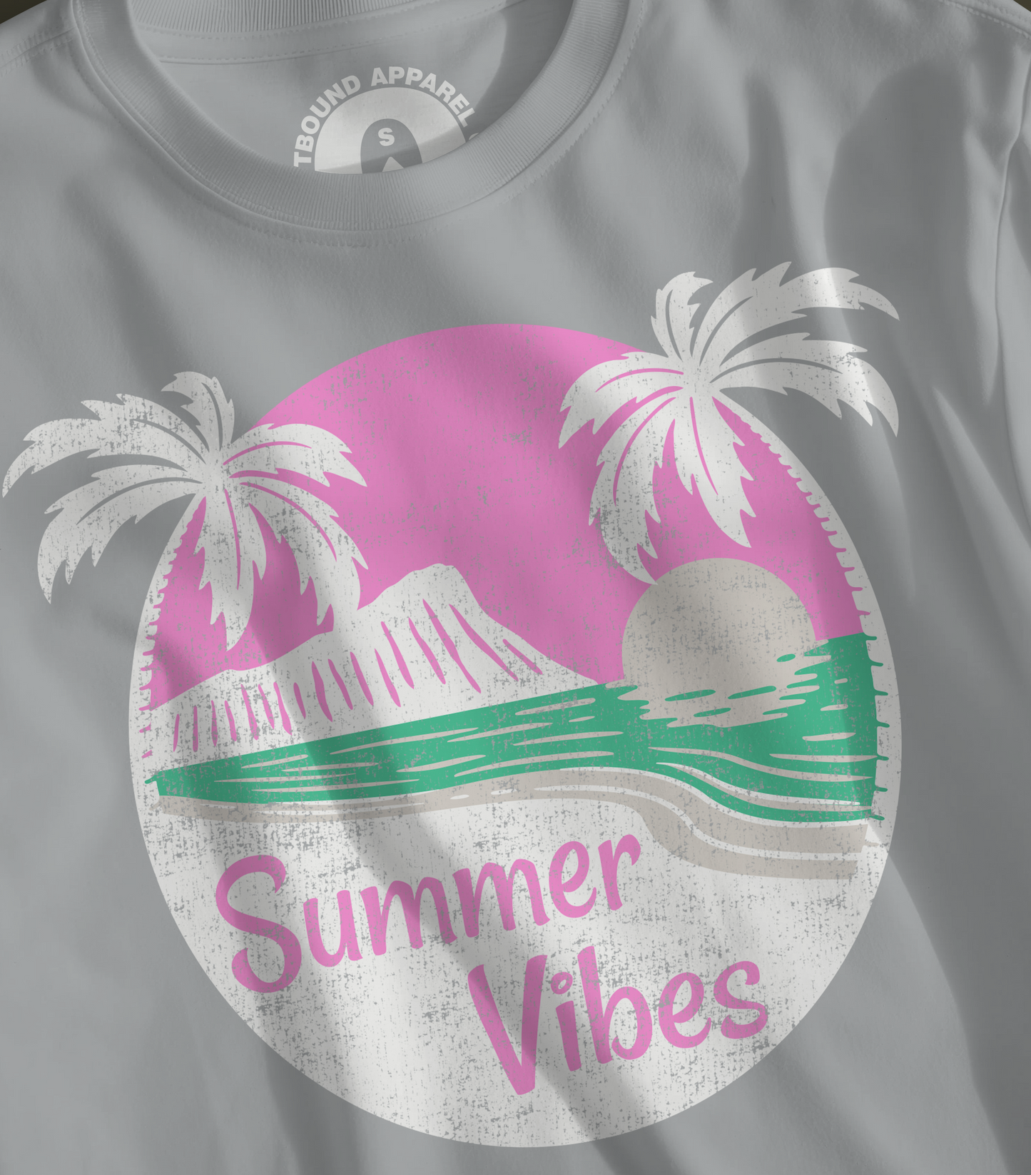 Summer Vibes Palm Trees Graphic T-Shirt product type