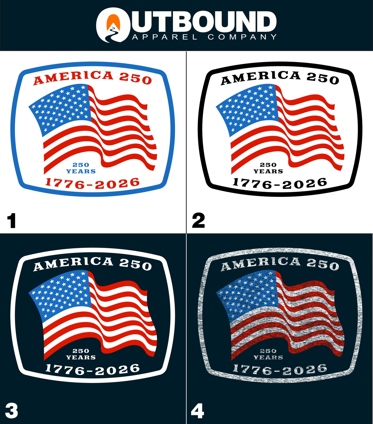 Patriotic America 250 Years Commemorative Patch product