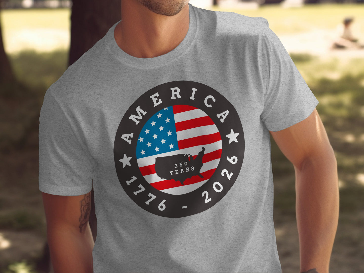 America 1776-2026 250 Years Anniversary T-shirt product