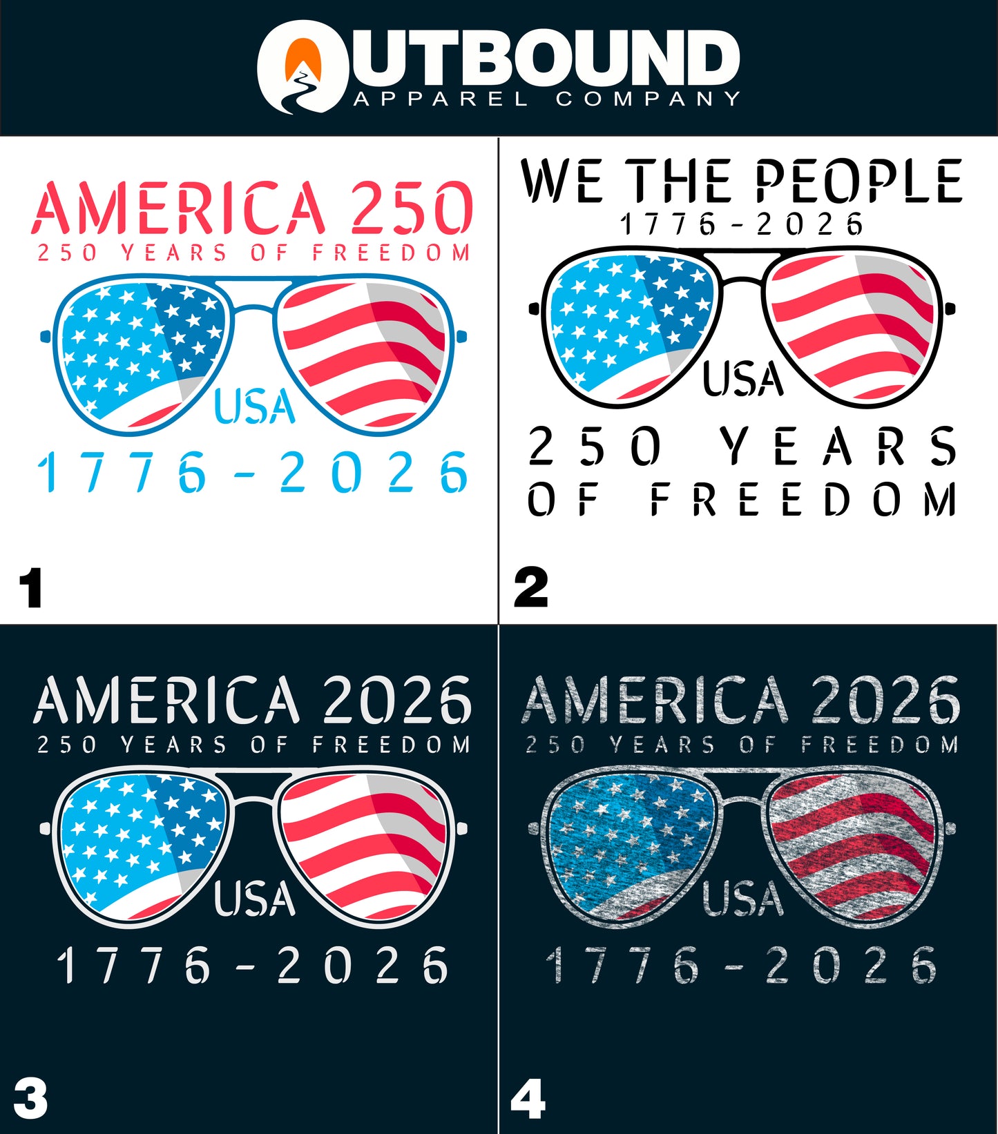 America 250 Years of Freedom Sunglasses product type
