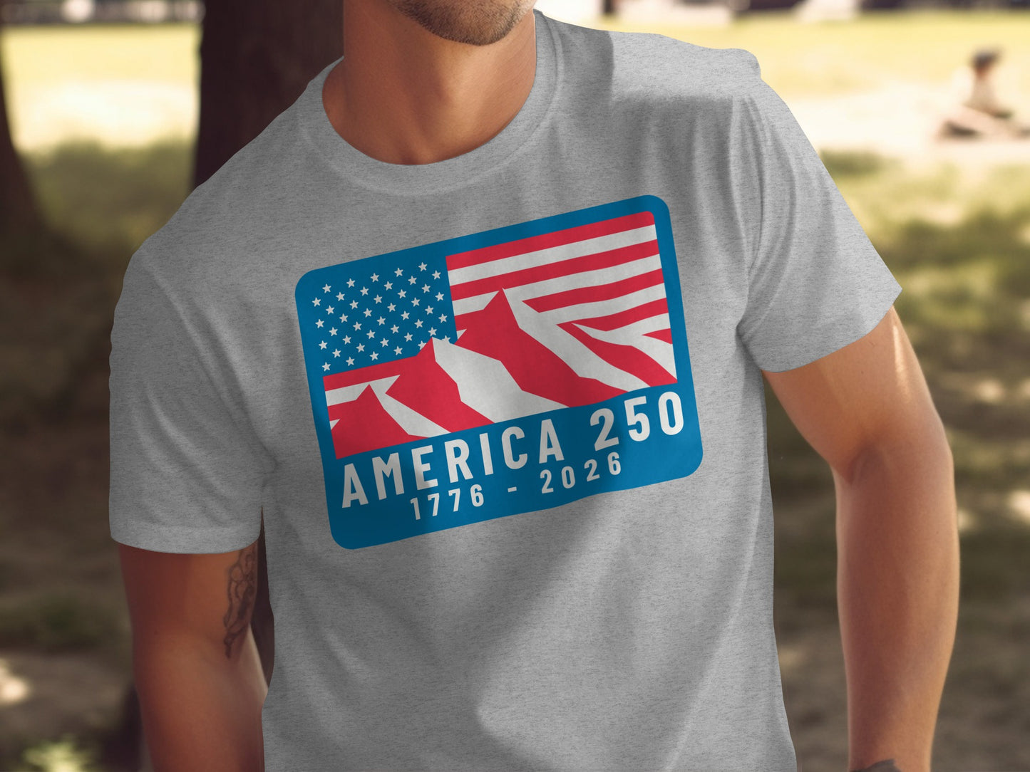 America 250 1776-2026 Flag Design T-shirt product