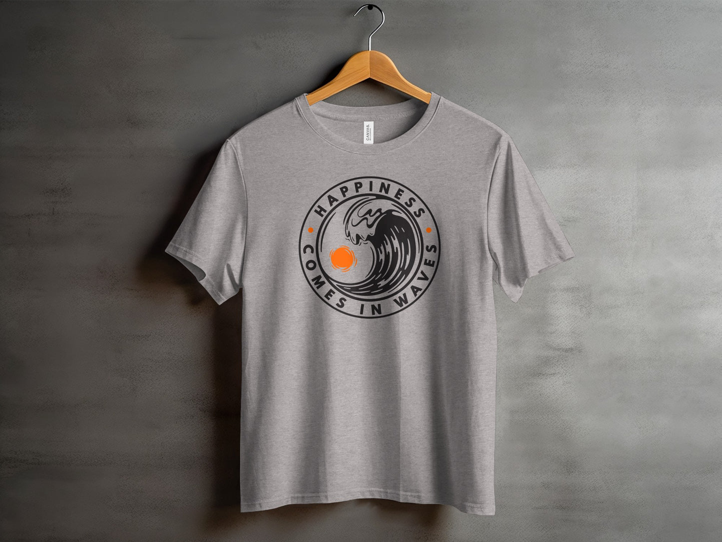 Happiness Comes in Waves Graphic Shirt product