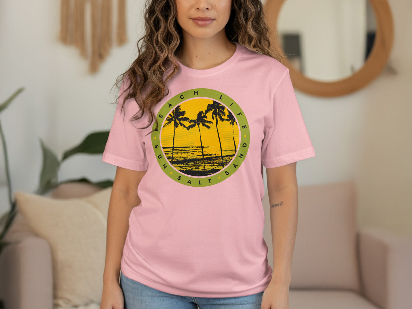 Beach Life Sun Salt Sand Graphic Tee product type