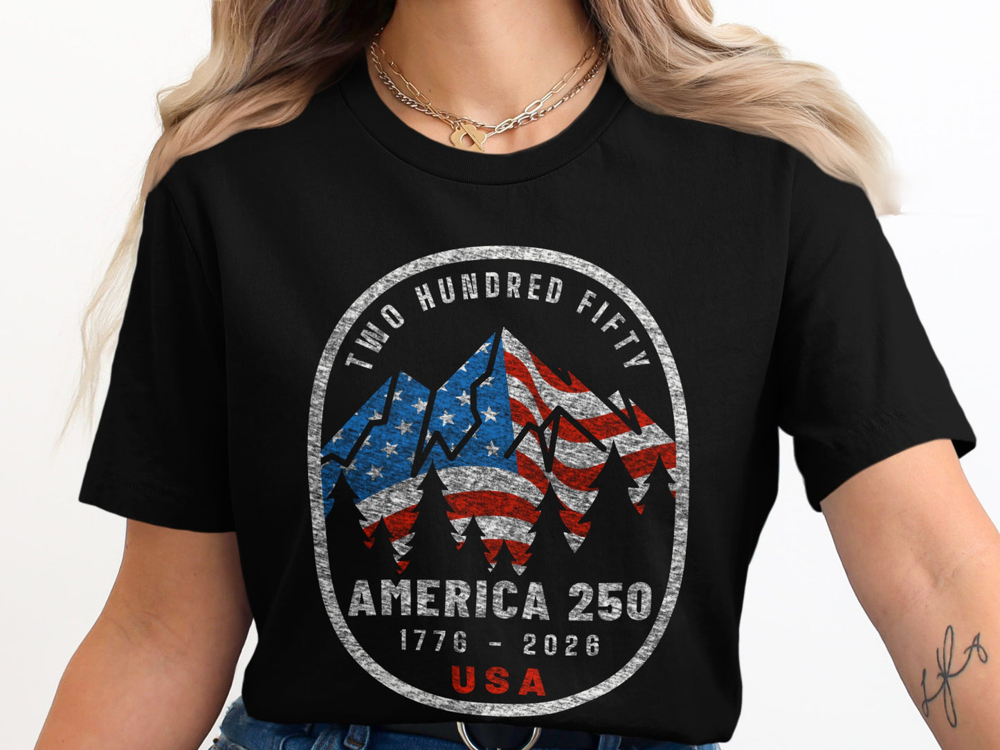 America 250 Patriotic Graphic T-Shirt product