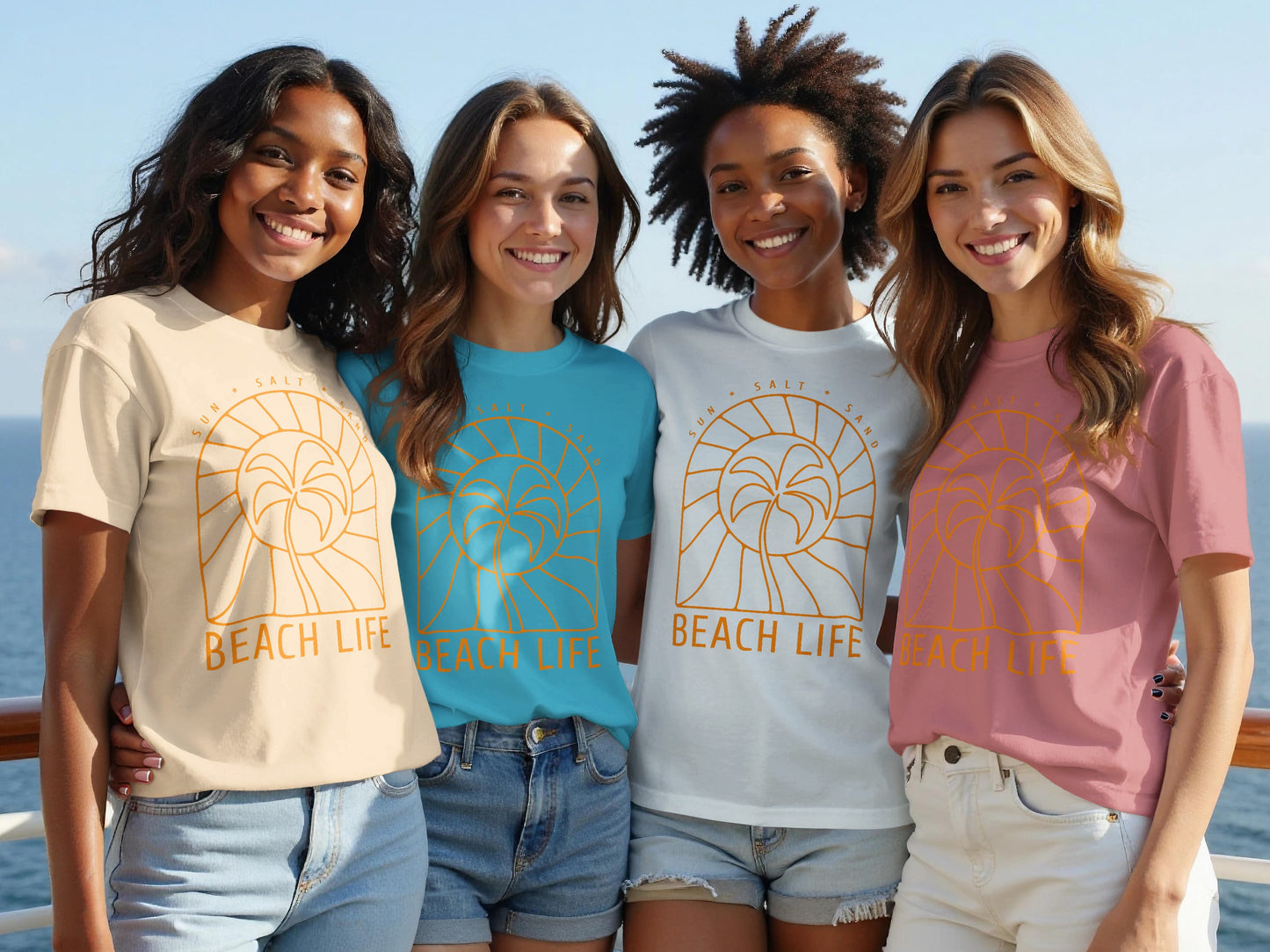 Beach Life Graphic Tee Relaxed Fit product type
