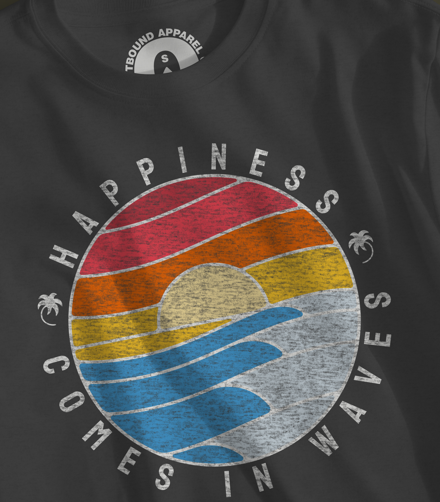Happiness Comes in Waves Graphic Shirt product