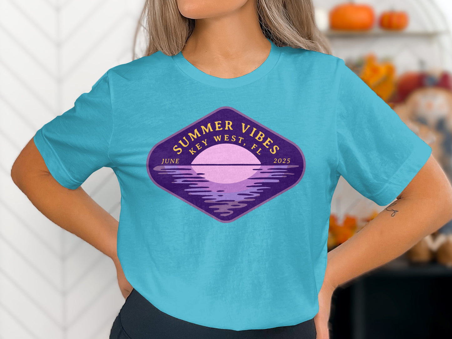 Summer Vibes Key West FL 2025 Graphic Tee product