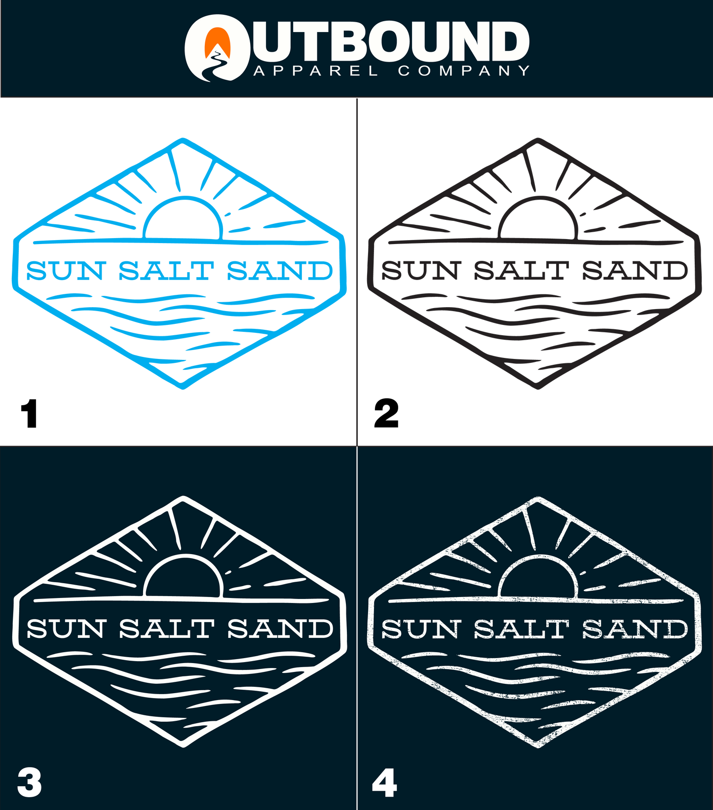 Sun Salt Sand Adventure Apparel design product type