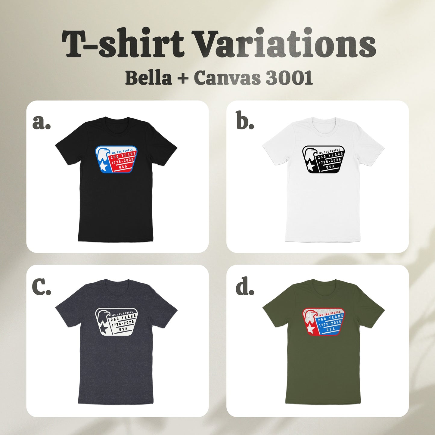 Patriotic Eagle Design T-shirt pproduct