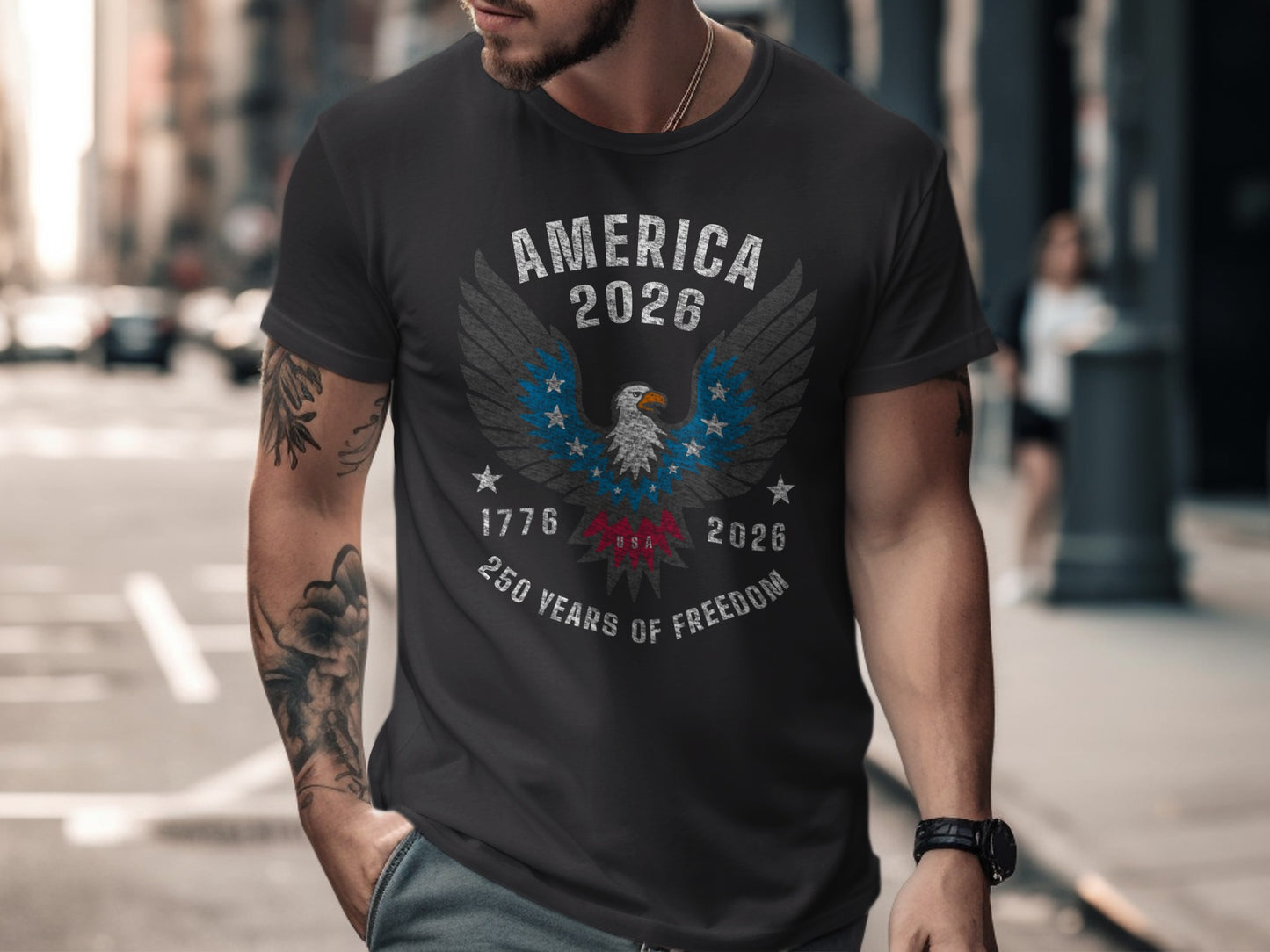 America 1776 2026 250 Years of Freedom T-shirt product