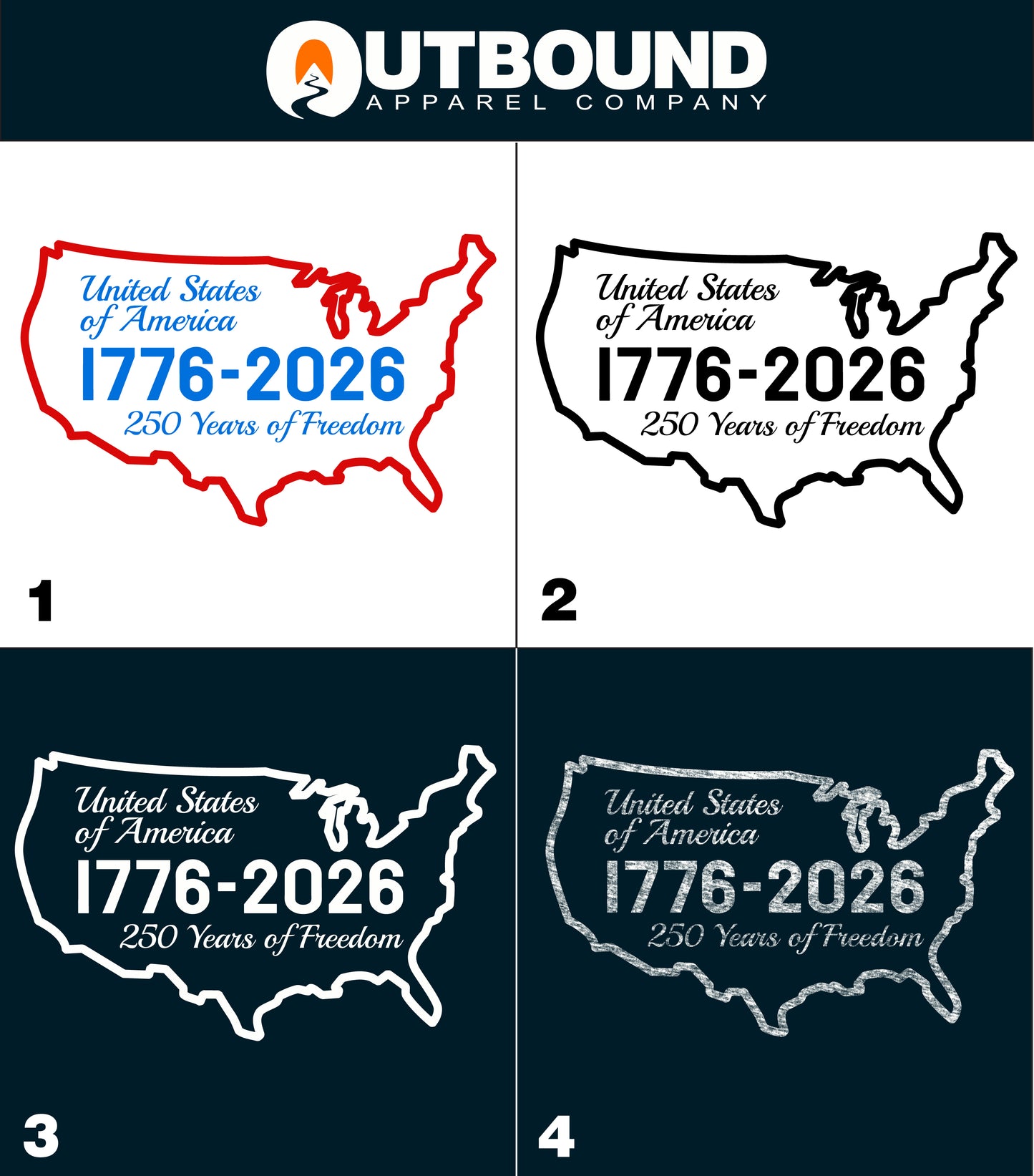 United States of America 250 Years of Freedom product type
