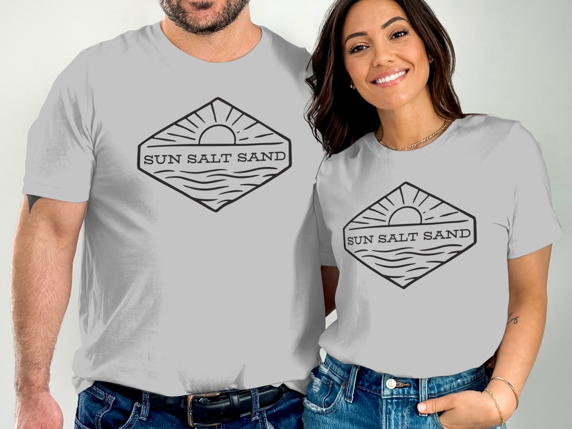 Sun Salt Sand Graphic T-Shirt Casual Top product