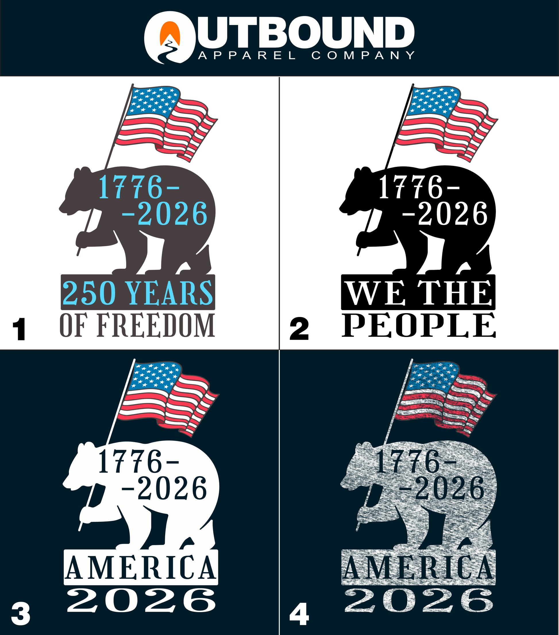 1776 - 2026 250 Years of Freedom Shirt Product