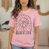 Beach Life Sun Salt Sand Graphic T-Shirt product type