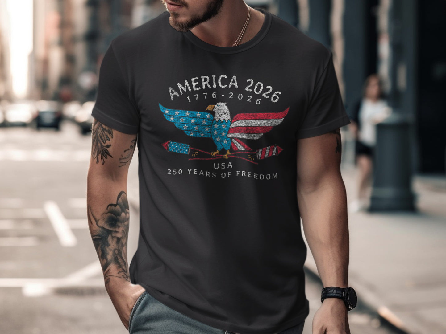 America 2026 250 Years of Freedom USA T-Shirt product