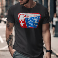 Patriotic 250 Years USA Eagle Graphic Tee product type