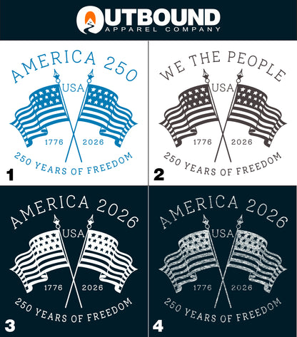 America 250th and 2026 Years of Freedom product