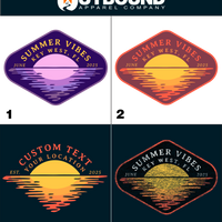 Customized Summer Vibes Location 2025 Patch product