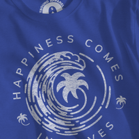 Happiness Comes in Waves Graphic T-shirt product type