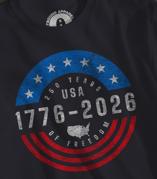USA 250 Years 1776-2026 of Freedom T-shirt product