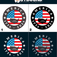 America 1776 2026 250 years patriotic product
