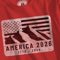 America 250 Patriotic Graphic Design Unisex T-Shirt