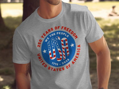 250 Years of Freedom United States of America Shirt Product