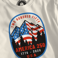 Patriotic USA Mountain Design Commemorative Shirt product