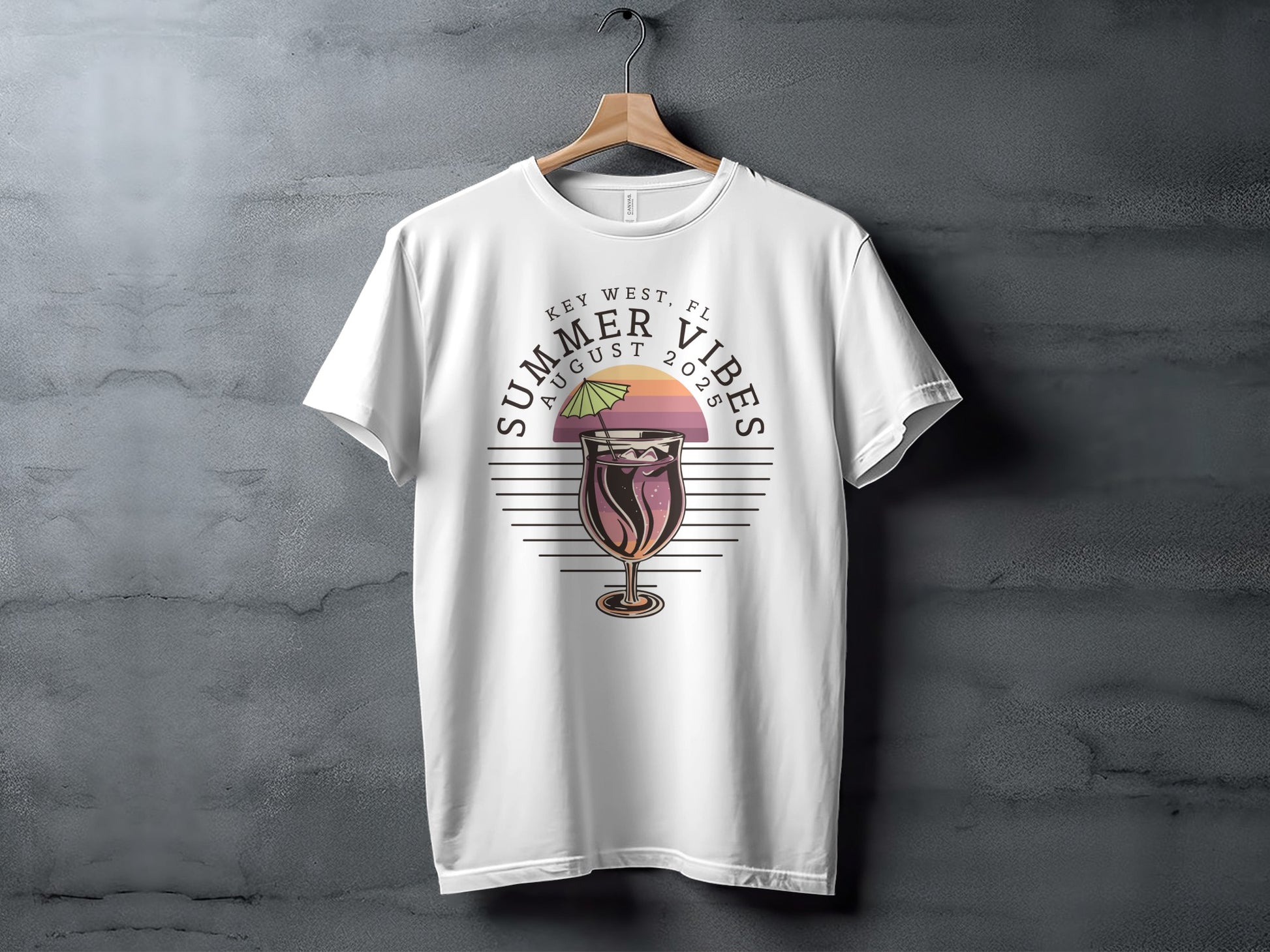 Key West FL Summer Vibes August 2023 T-Shirt product