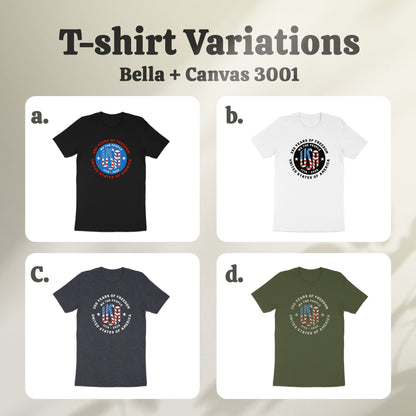 T-shirt Variations Bella + Canvas 3001 product type