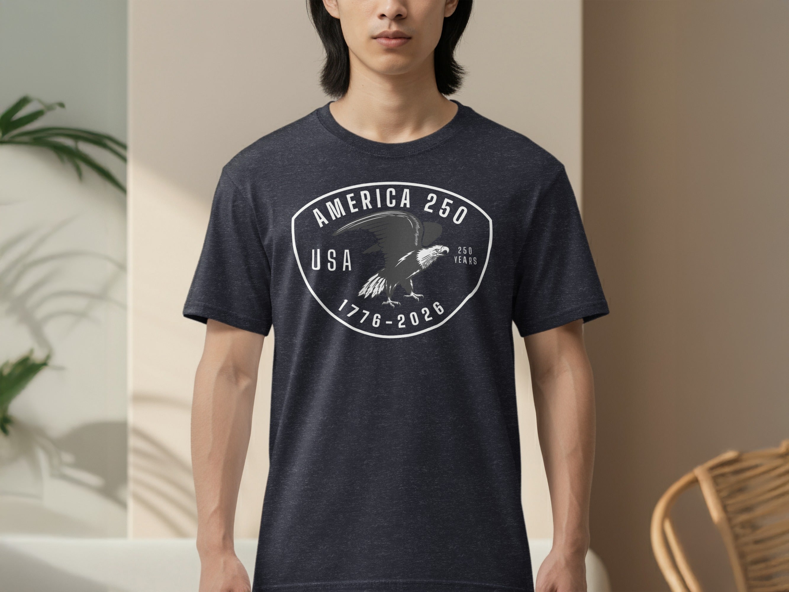 America 250 USA 1776-2026 Eagle Graphic T-shirt product