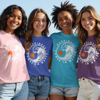 Happiness Comes In Waves Graphic Tee product type