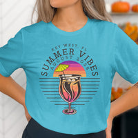Summer Vibes Key West August 2023 T-shirt product type