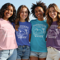 Happiness Comes in Waves Graphic T-shirt product type