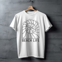 Beach Life Sun Salt Sand Graphic Tee Shirt product type