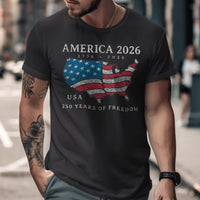 America 2026 250 Years of Freedom USA T-shirt product