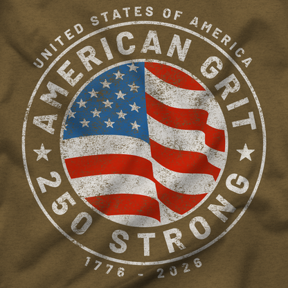 American Grit USA Flag 250 Strong 1776–2026 product