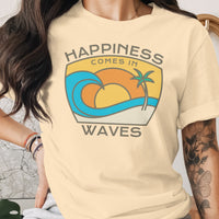 Happiness Comes in Waves Graphic T-Shirt product