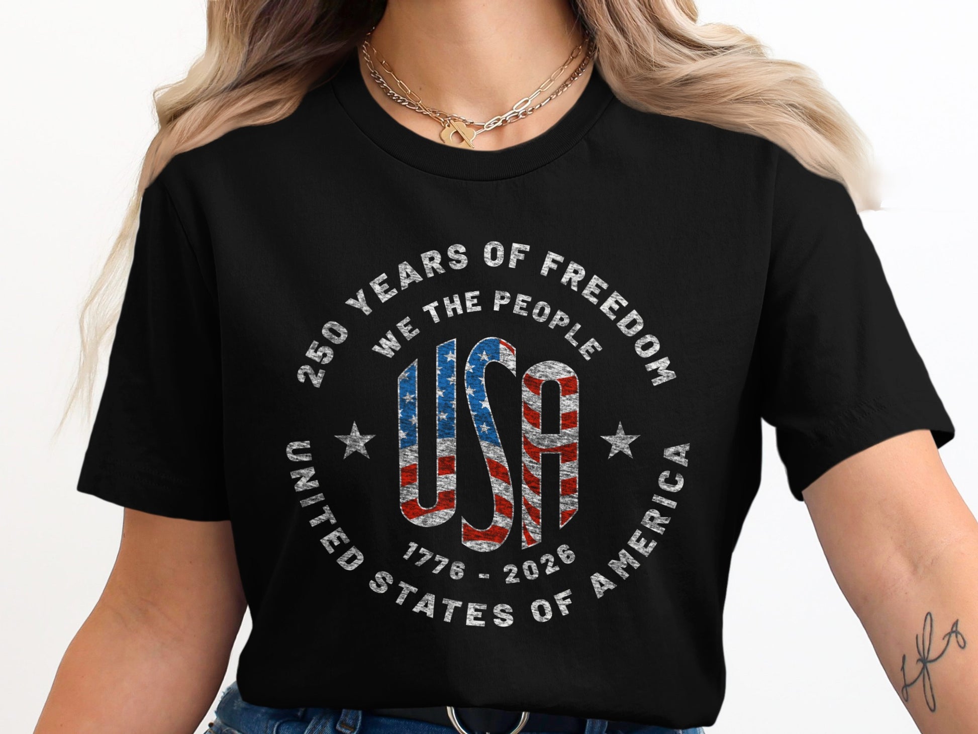 250 Years of Freedom USA Patriotic T-Shirt product