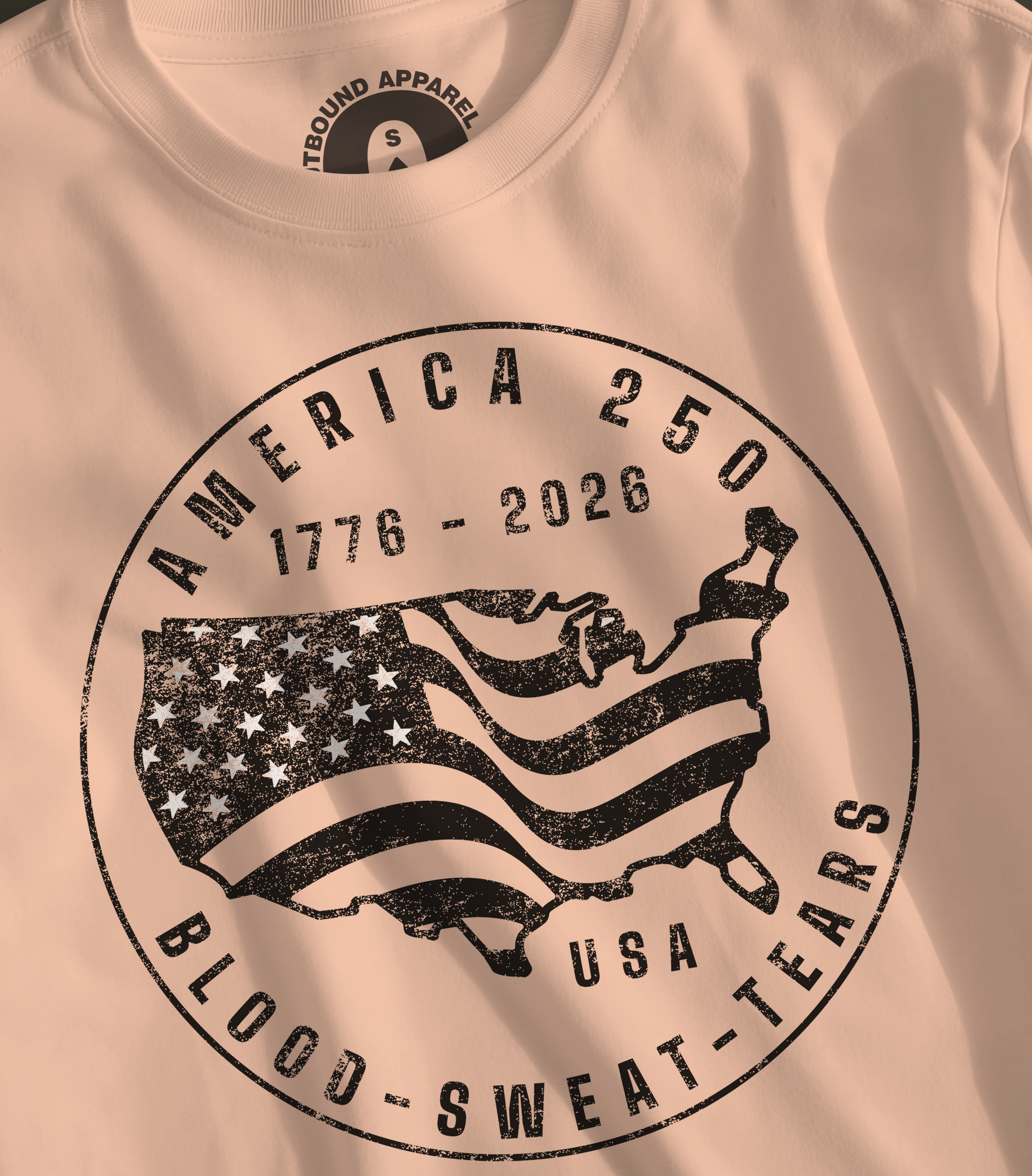America 250 USA Blood Sweat Tears 1776 2026 shirt