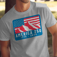 America 250 1776-2026 Flag Design T-shirt product