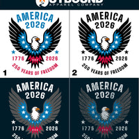America 2026 250 Years of Freedom Apparel Product