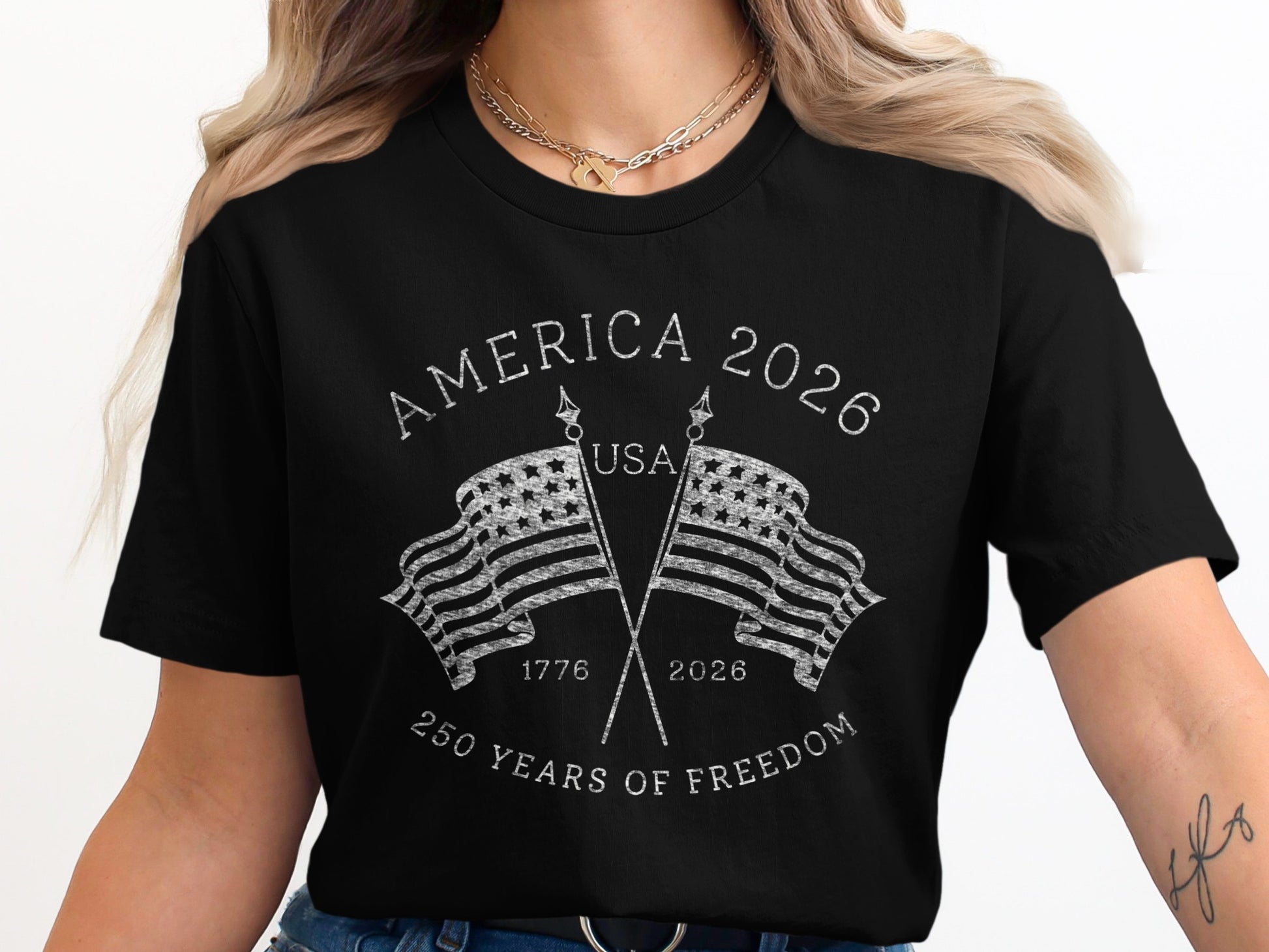 America 2026 250 Years of Freedom USA Flag product