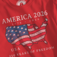 America 2026 250 Years of Freedom USA shirt product type