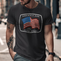 America 250 1776-2026 Patriotic Graphic T-shirt product