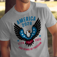 America 2026 250 Years of Freedom Eagle Print product