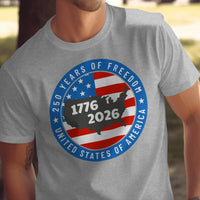 250 Years of Freedom USA 1776-2026 T-shirt product