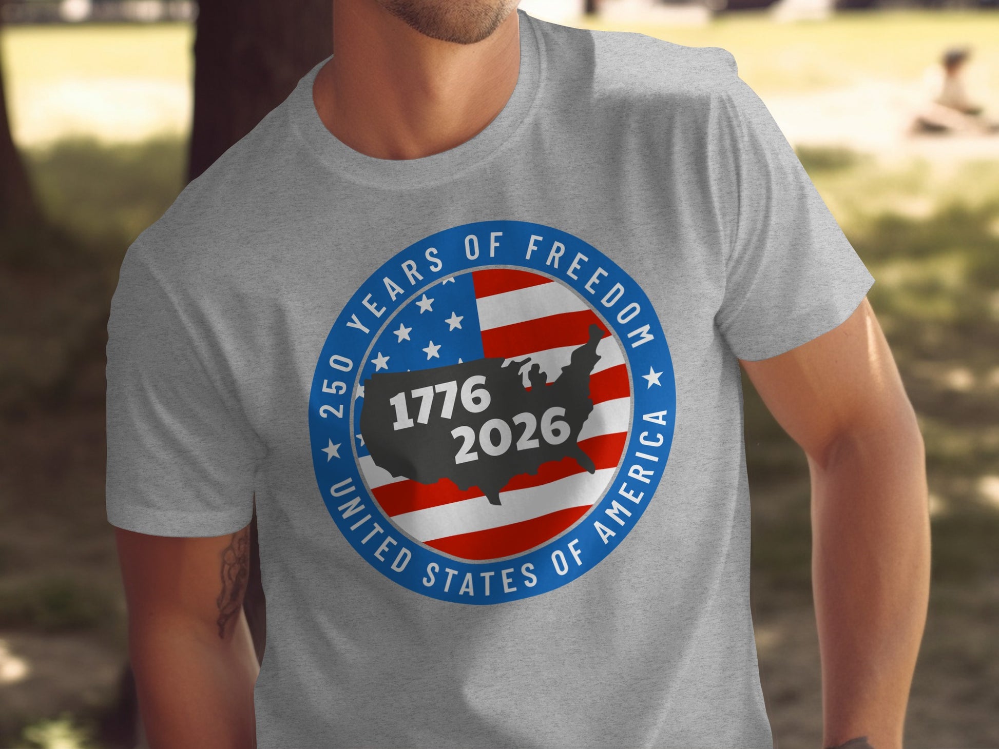 250 Years of Freedom USA 1776-2026 T-shirt product