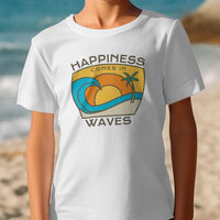 Happiness Comes in Waves Graphic T-shirt product type